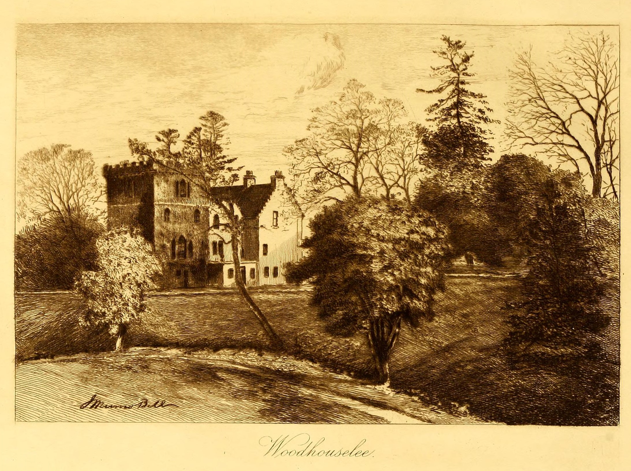 Woodhouselee Castle, Scotland