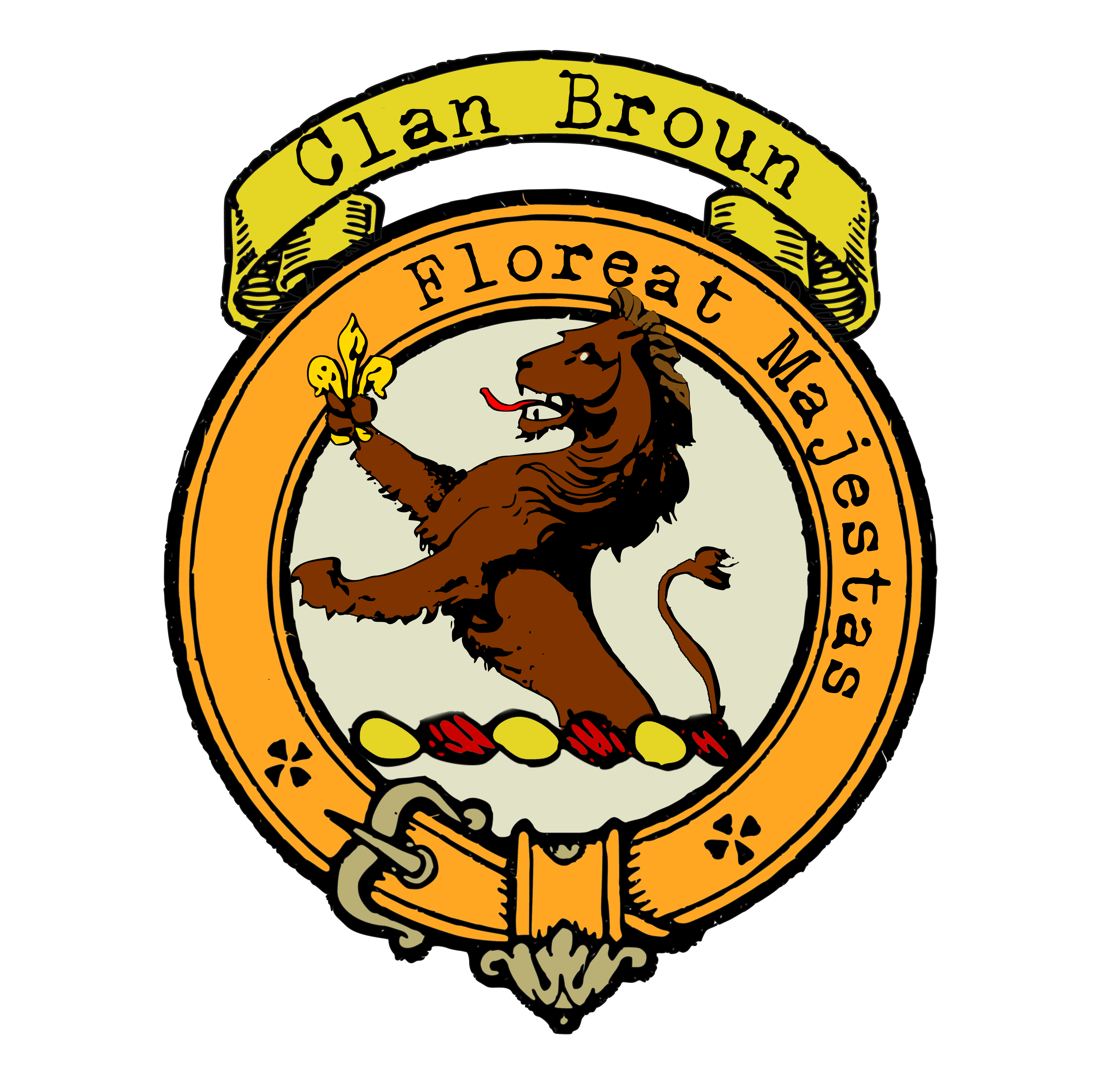 Clan Broun Crest