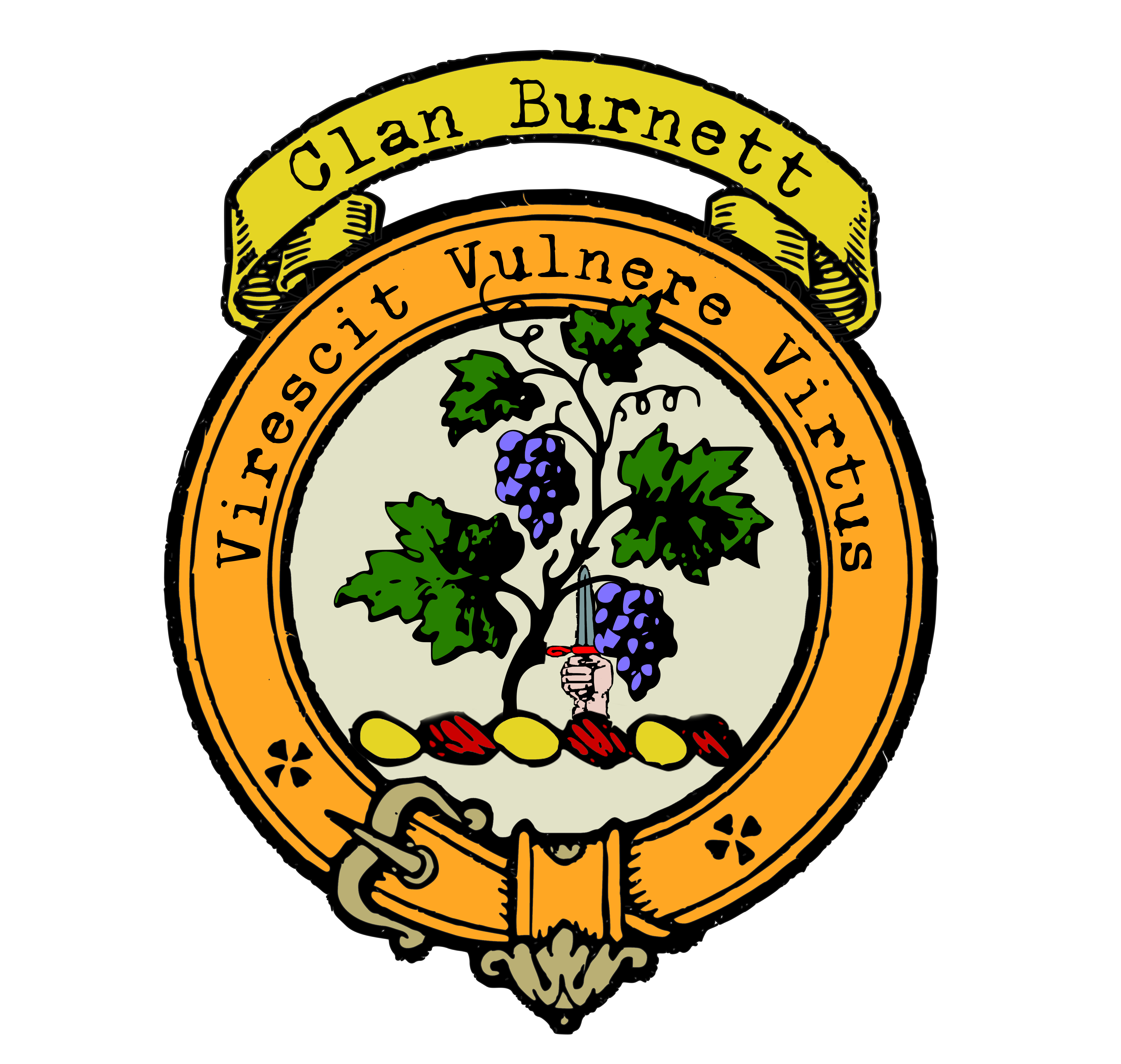 Burnett Clan Crest – Bagtown Clans