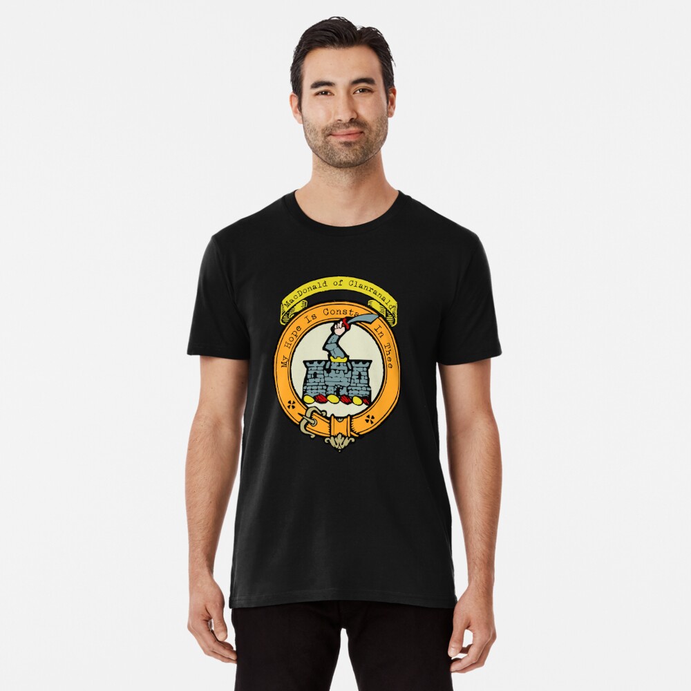 Clan MacDonald of Clanranald Crest tshirt