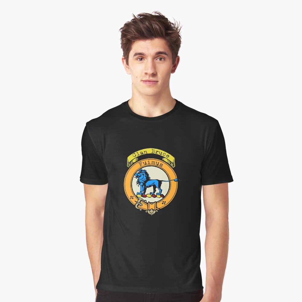 Clan Bruce Crest tshirt