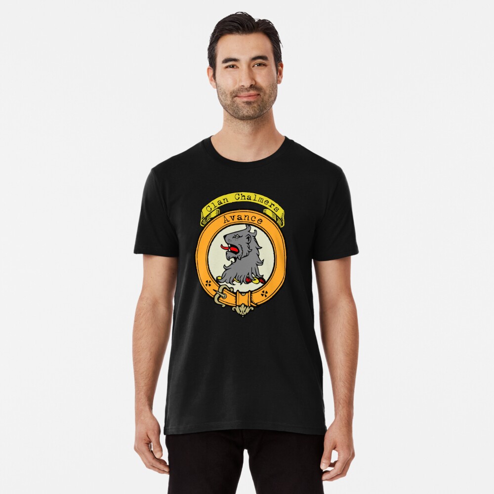 Clan Chalmers crest tshirt