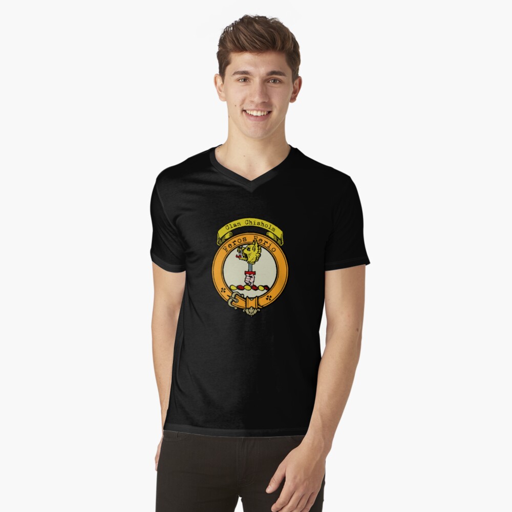 Clan Chisholm Crest tshirt