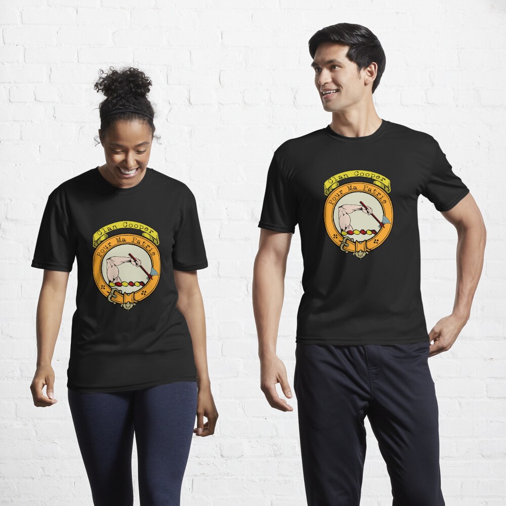 Clan Cooper Crest tshirt