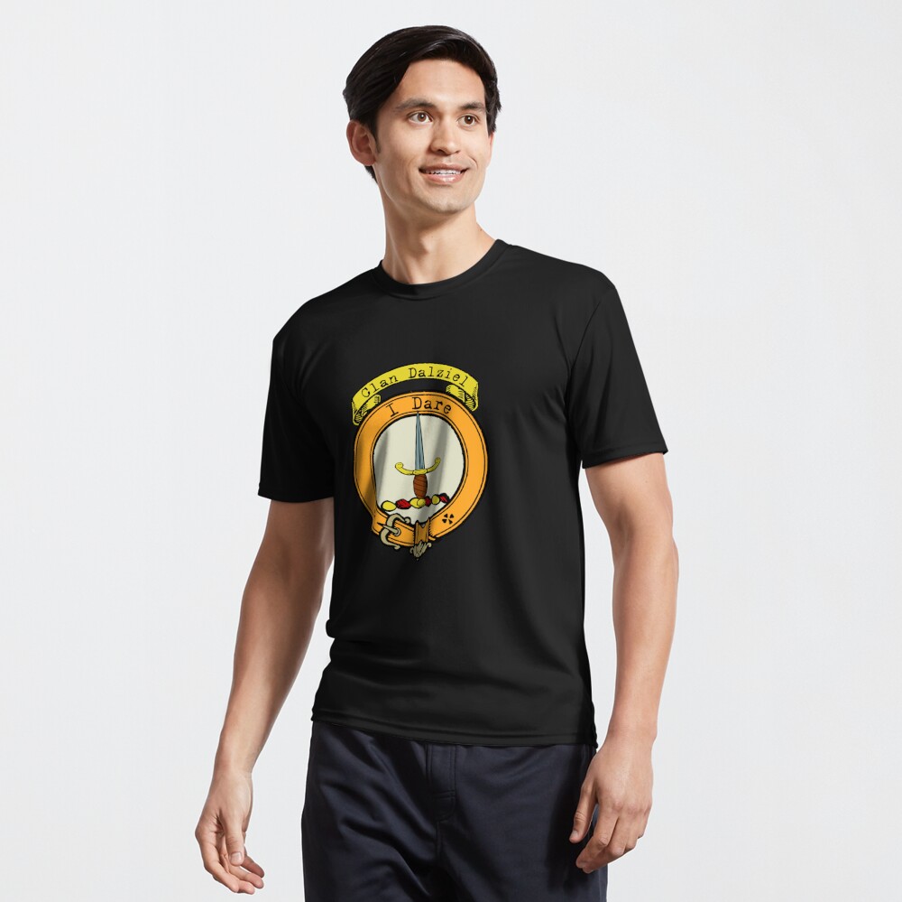 Clan Dalziel Crest tshirt