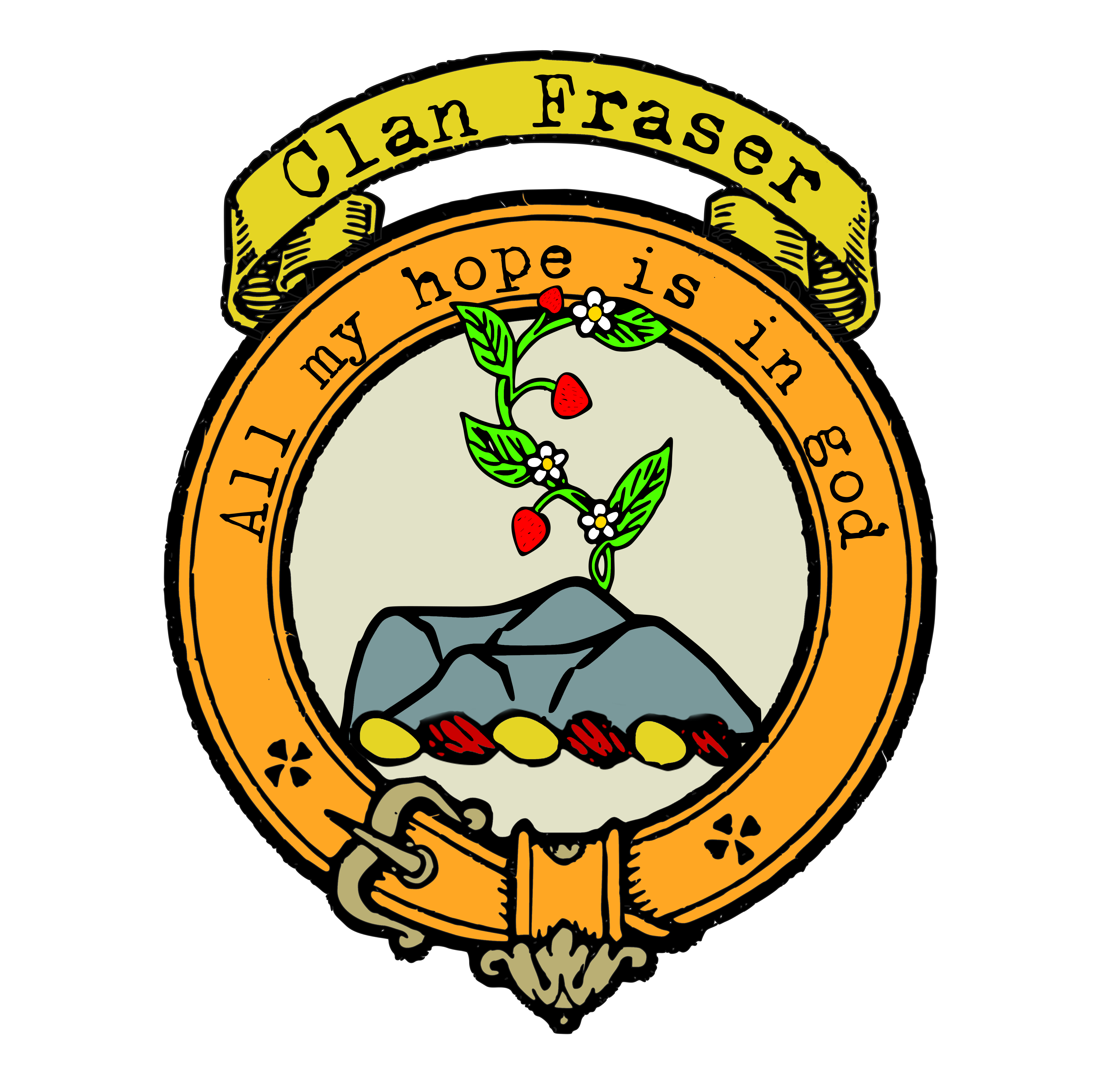 Fraser of Philorth Clan Crest – Bagtown Clans