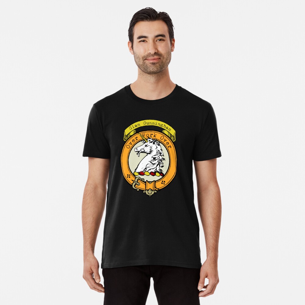 Clan Cunningham Crest tshirt