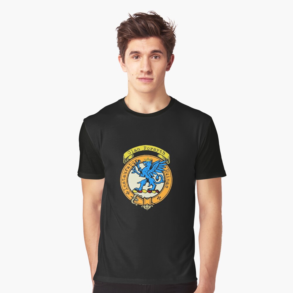 Clan Forsyth Crest tshirt