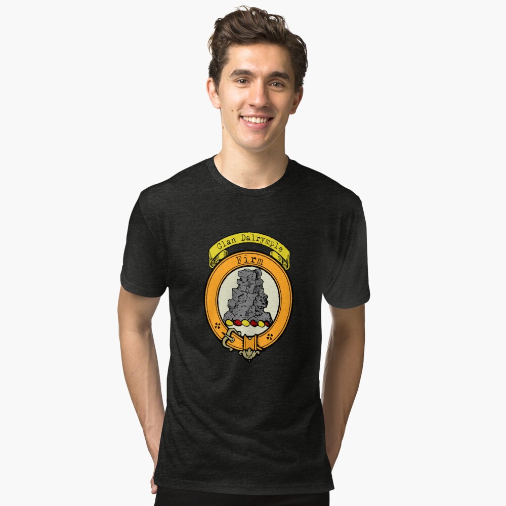 Clan Dalrymple Crest tshirt