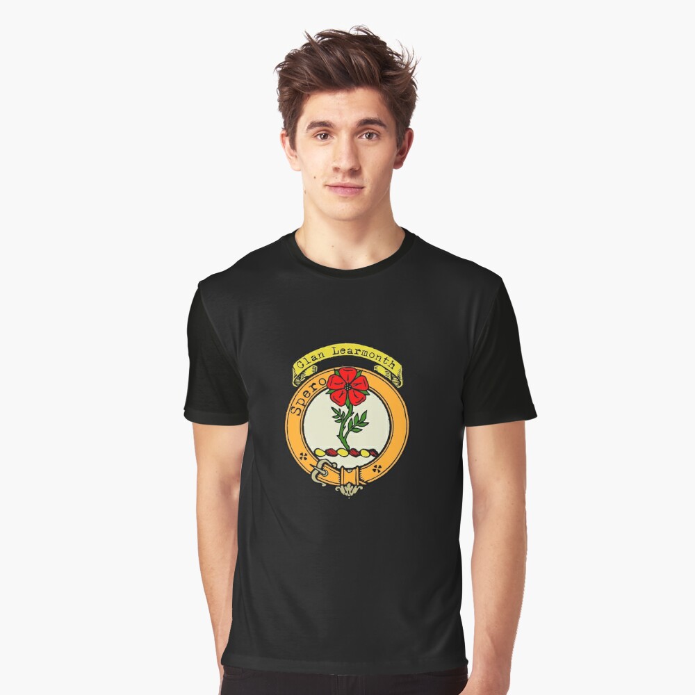 Clan Learmonth Crest tshirt