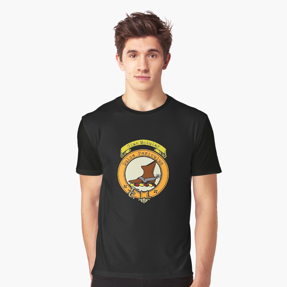 Clan McAulay Crest tshirt