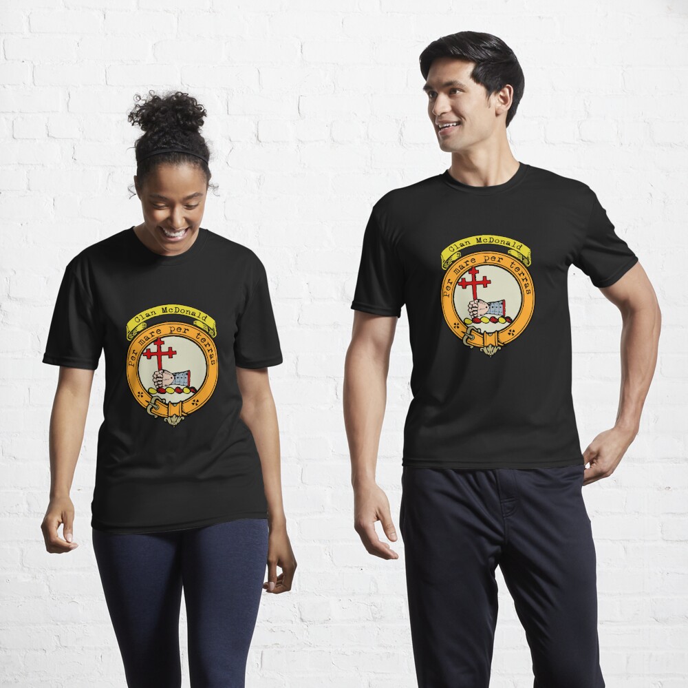 Clan McDonald Crest tshirt