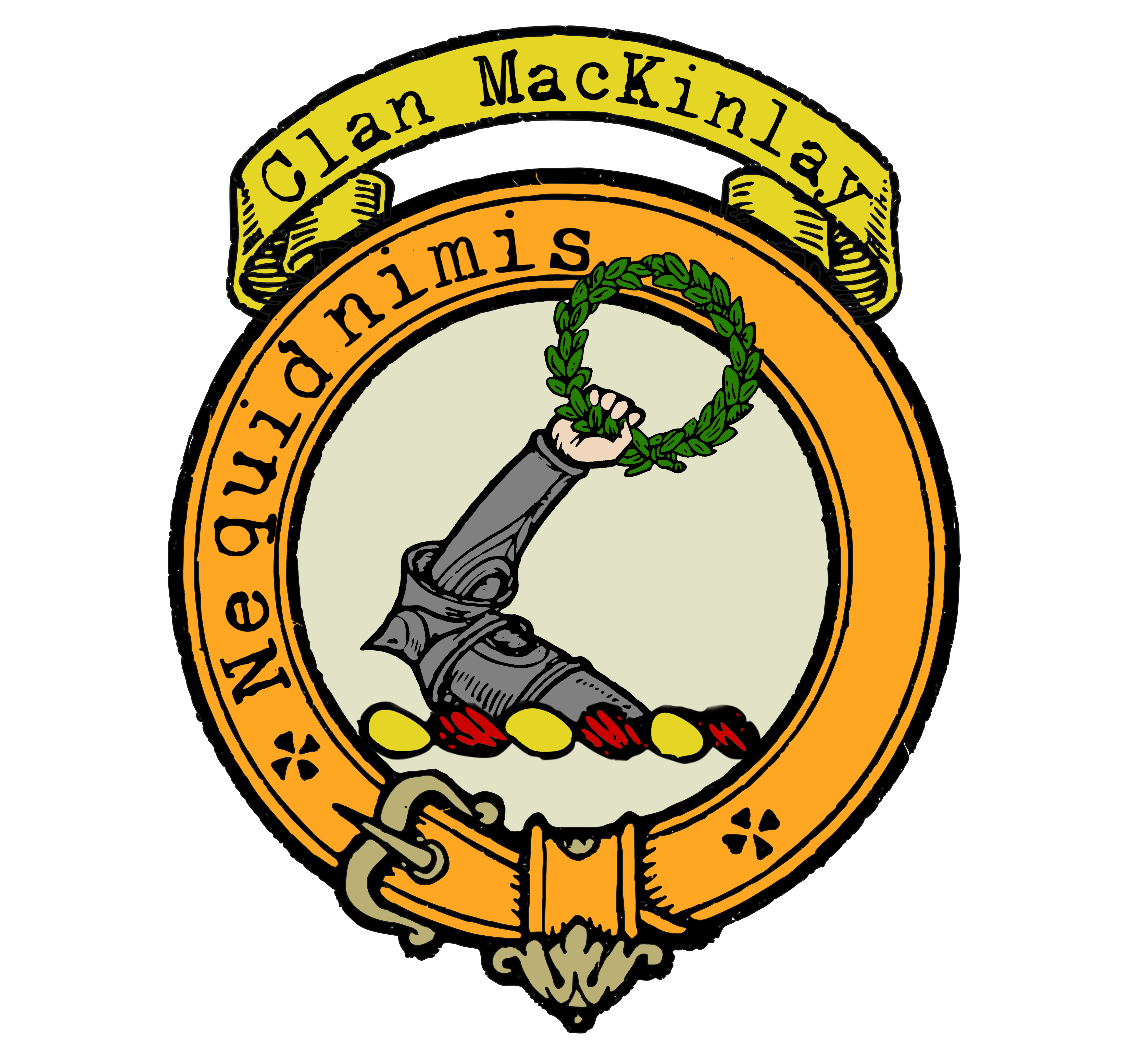Clan Mackinlay Crest – Bagtown Clans